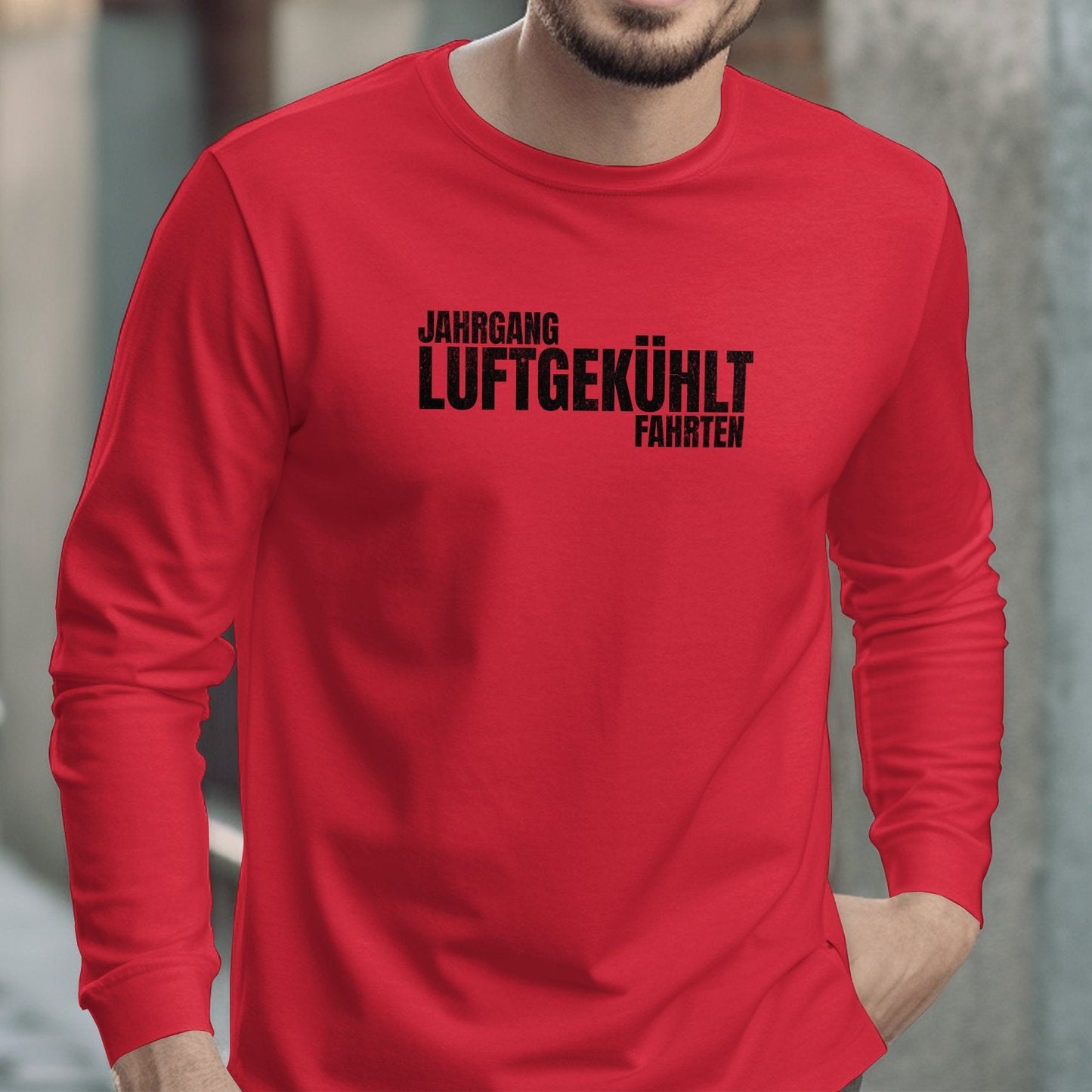 Jahrgang Luftgekühlt Fahrten Long Sleeve Shirt product type
