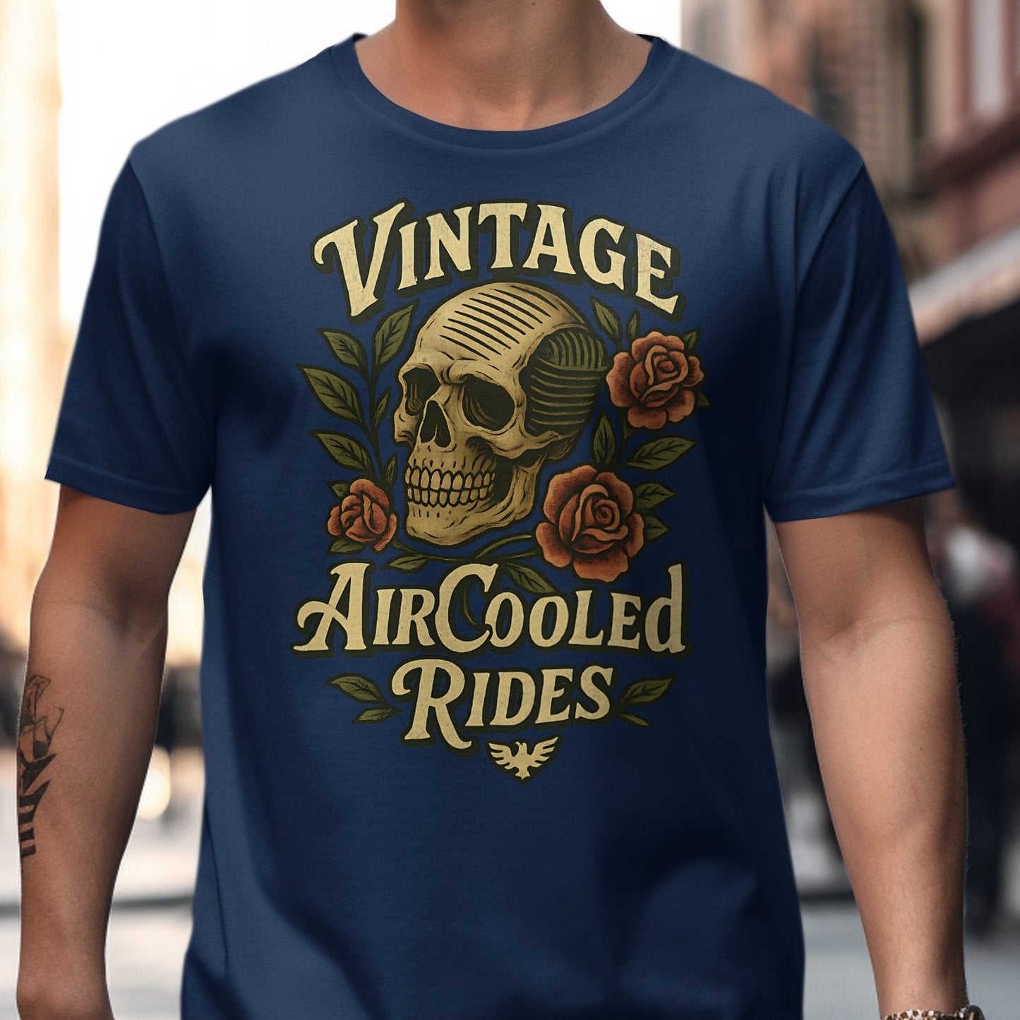 Vintage Air Cooled Rides Graphic Tee product