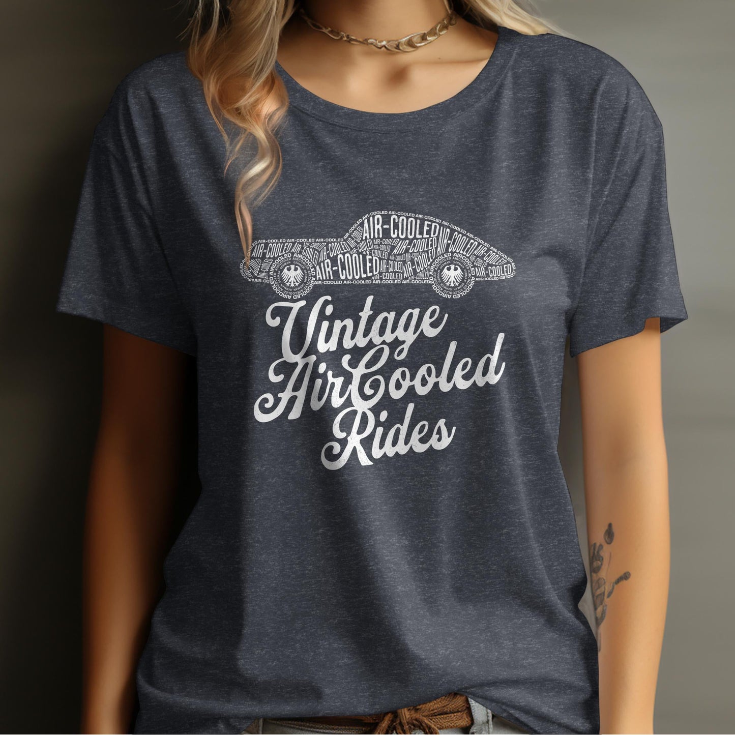 Vintage Air Cooled Rides Graphic Tee product