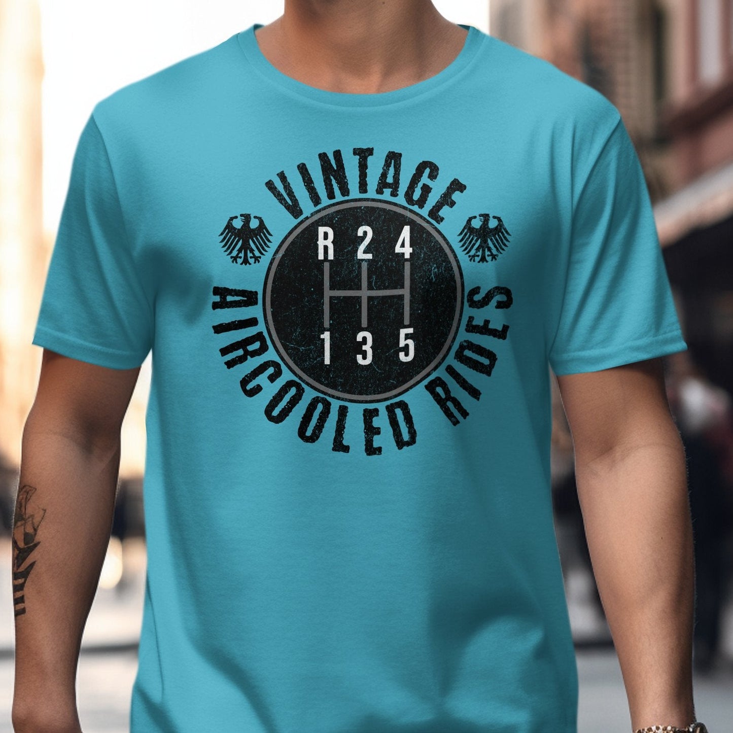 Vintage Aircooled Rides Retro Cool T-Shirt product type