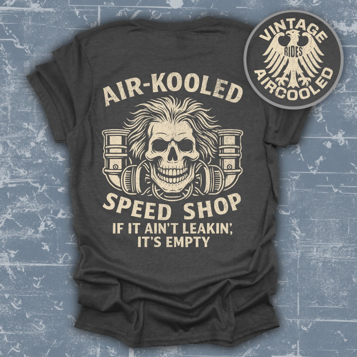 Air-Kooled Speed Shop Vintage Rides T-Shirt product