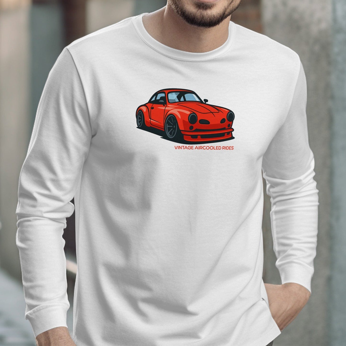 Vintage Aircooled Rides Graphic Long Sleeve Shirt product