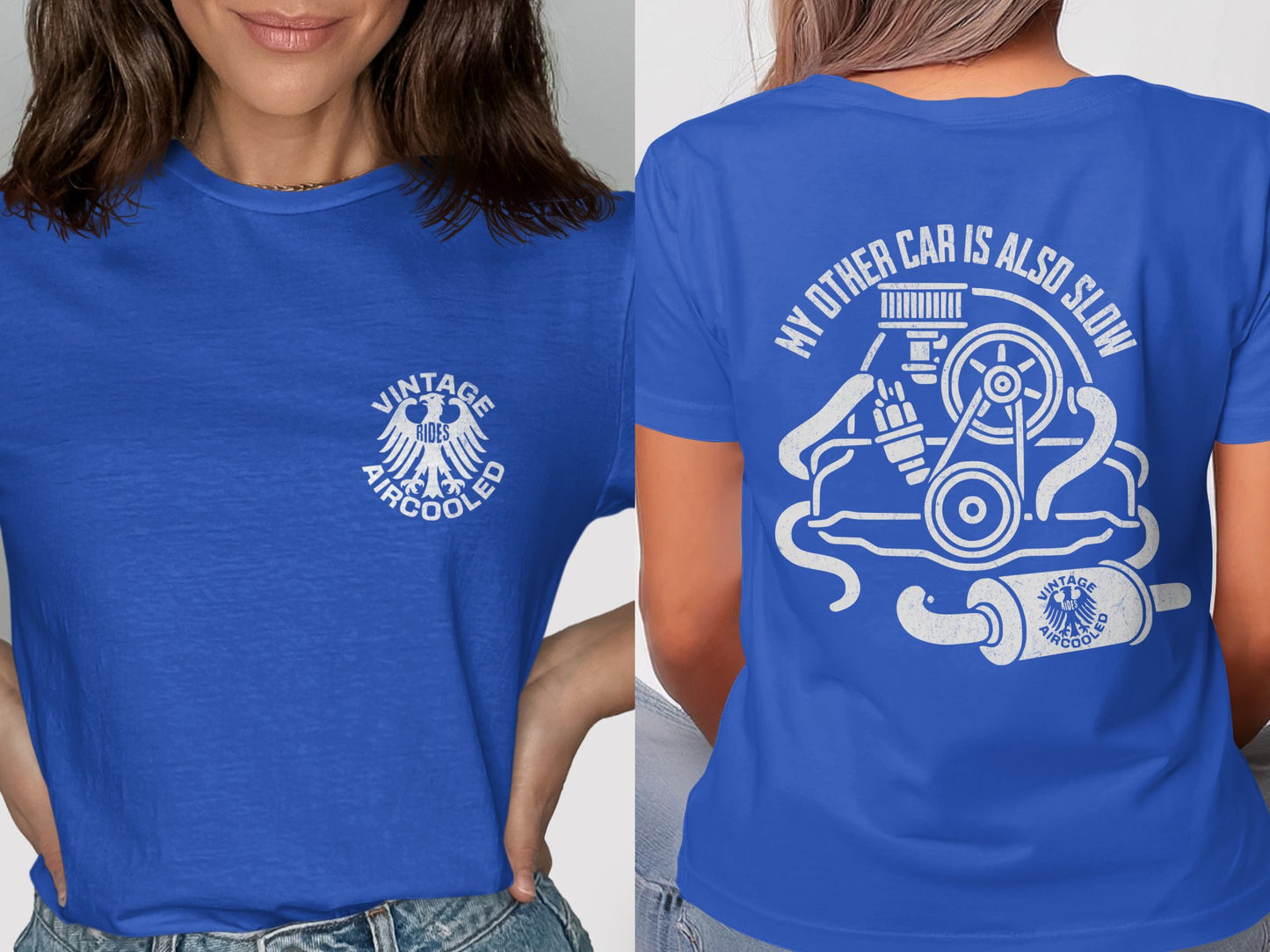 Vintage Aircooled T-Shirt with Unique Graphic product type