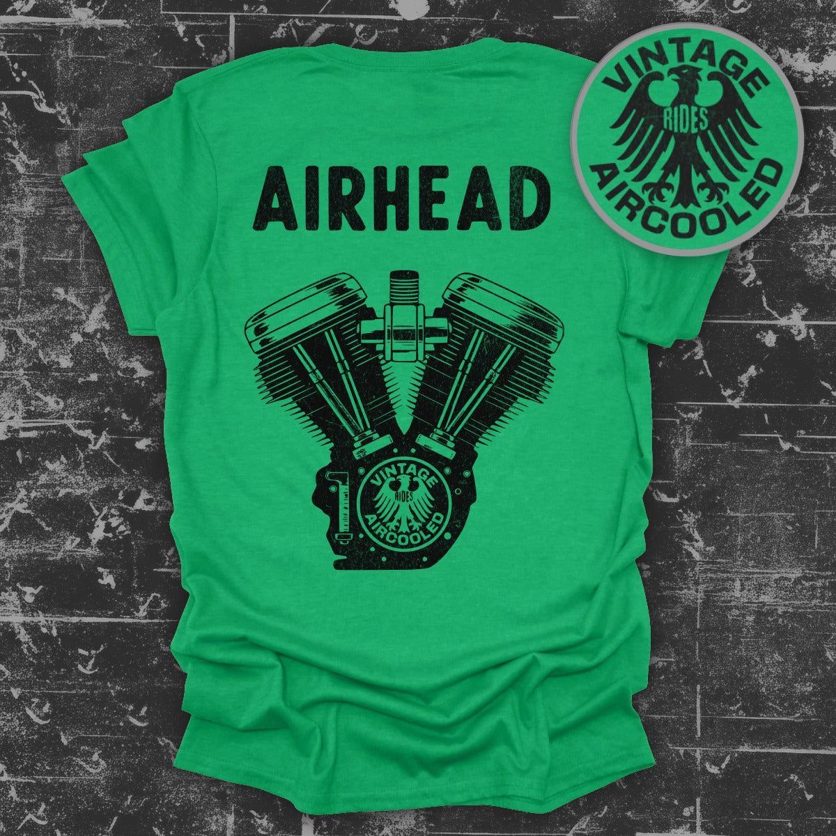 Airhead Vintage Rides Aircooled Graphic Tee product