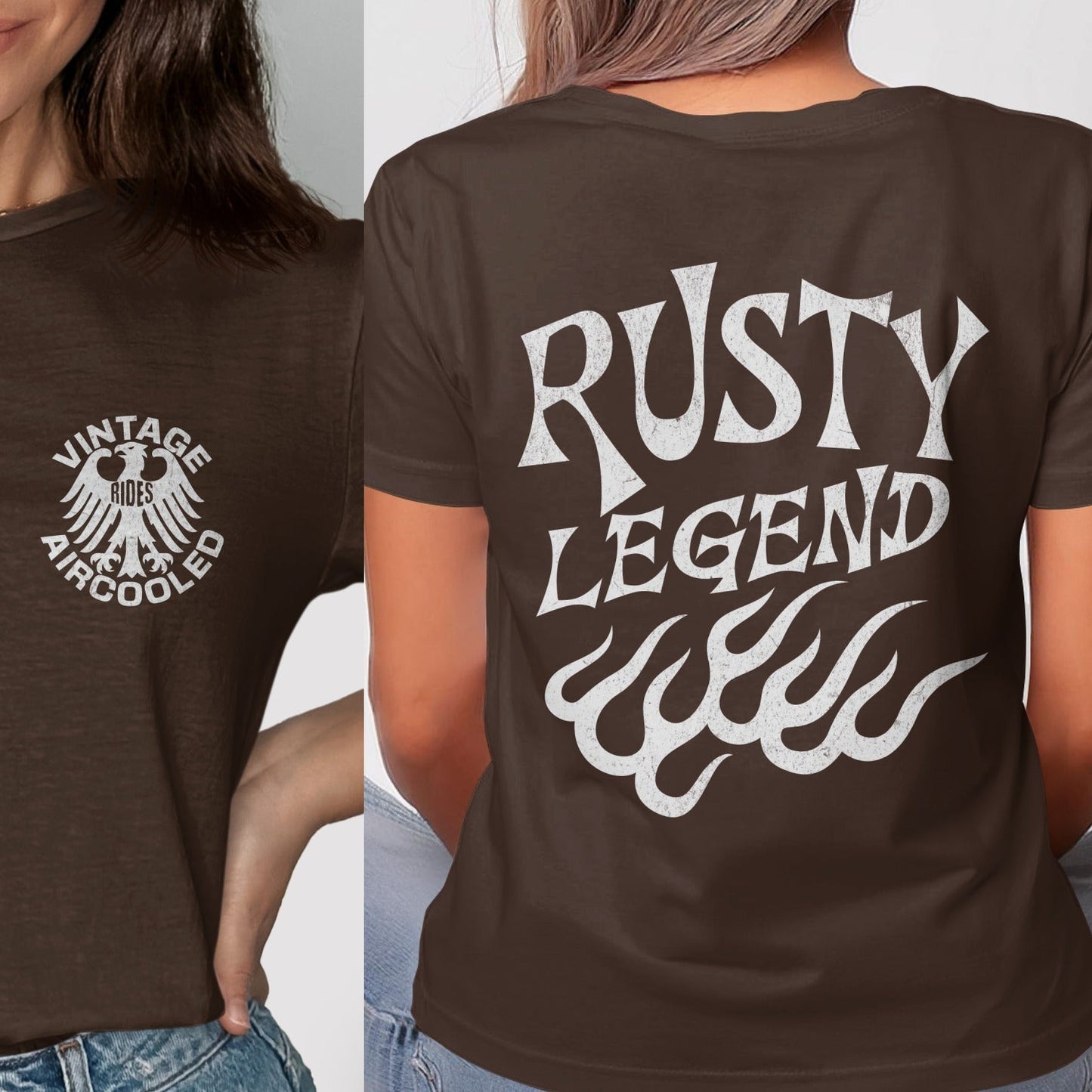 Vintage Rusty Legend Aircooled Graphic Tee product type