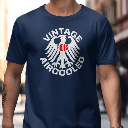 Vintage Rides Aircooled Eagle Graphic T-Shirt product