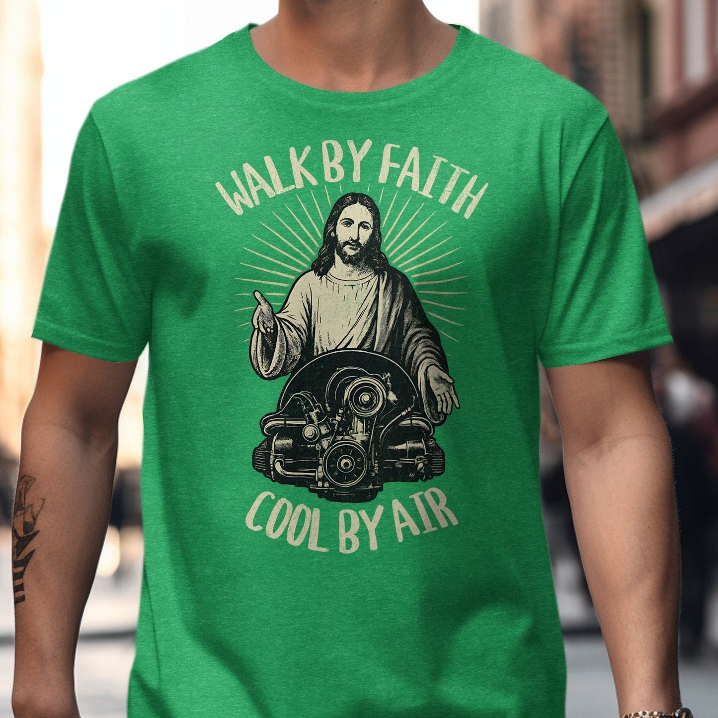 Walk By Faith Cool By Air Graphic T-Shirt product