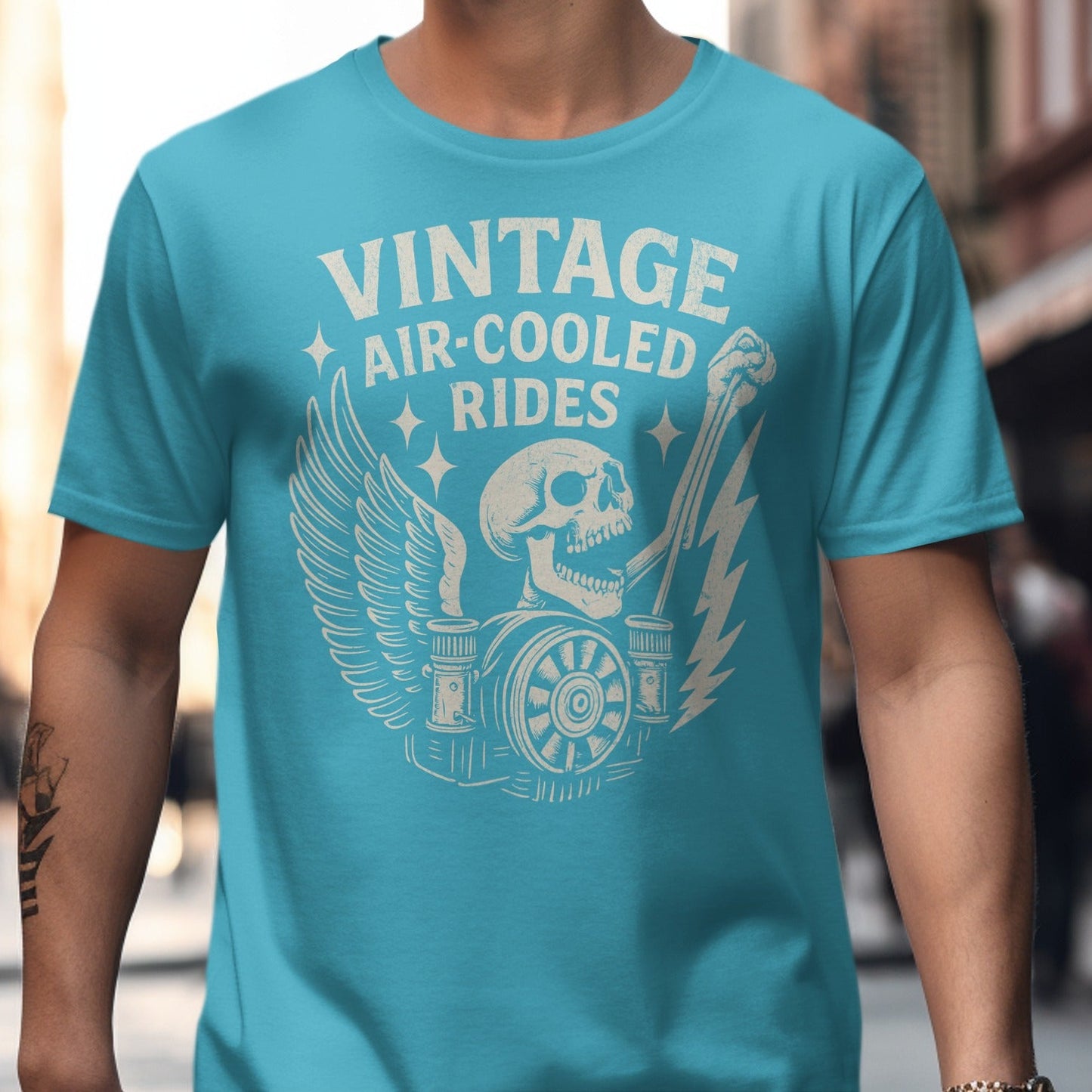Vintage Air Cooled Rides Graphic T-Shirt product type