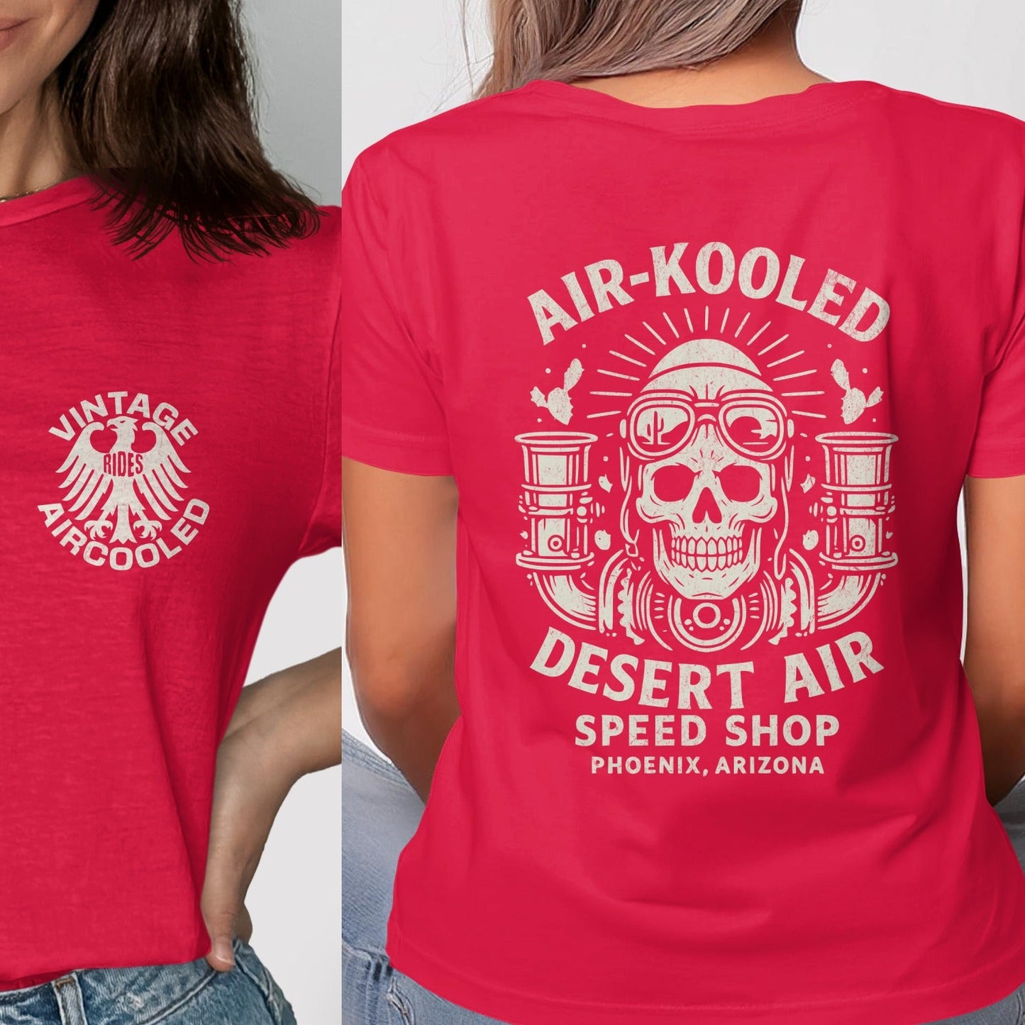 Vintage Aircooled Desert Air Speed Shop T-Shirt product type