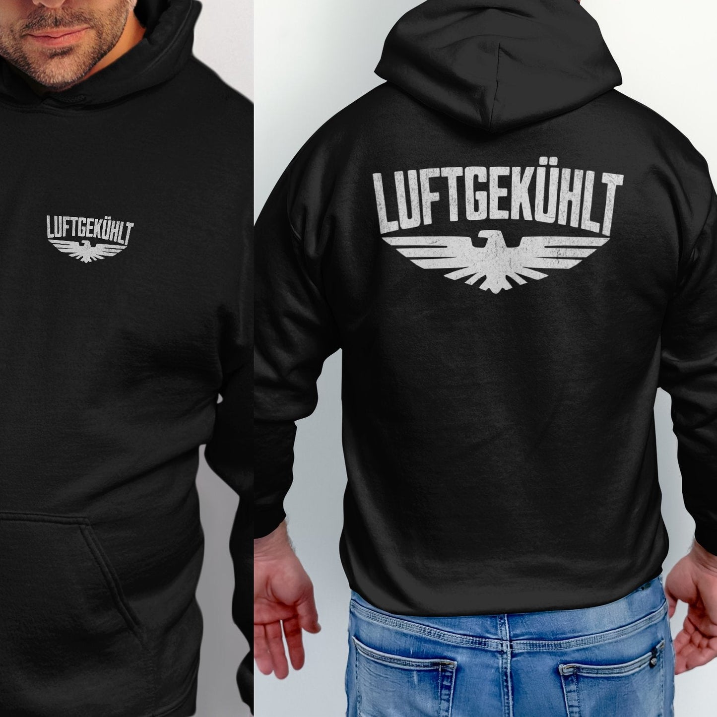 Luftgekühlt Stylish Black Hoodie product type