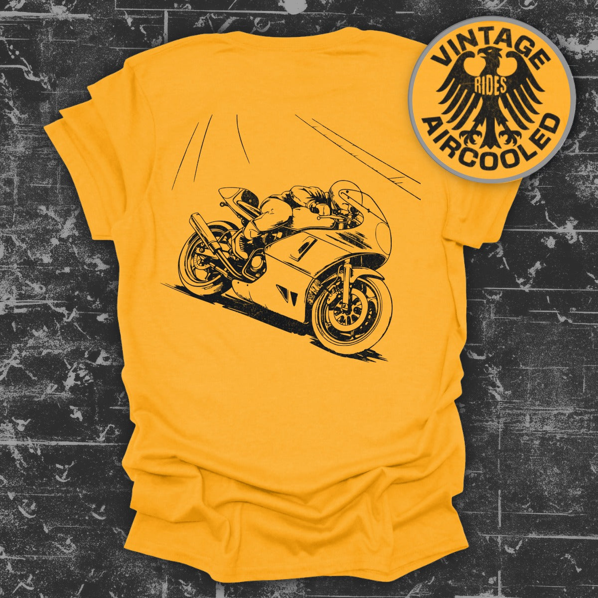 Vintage Rides Aircooled Motorcycle Design product