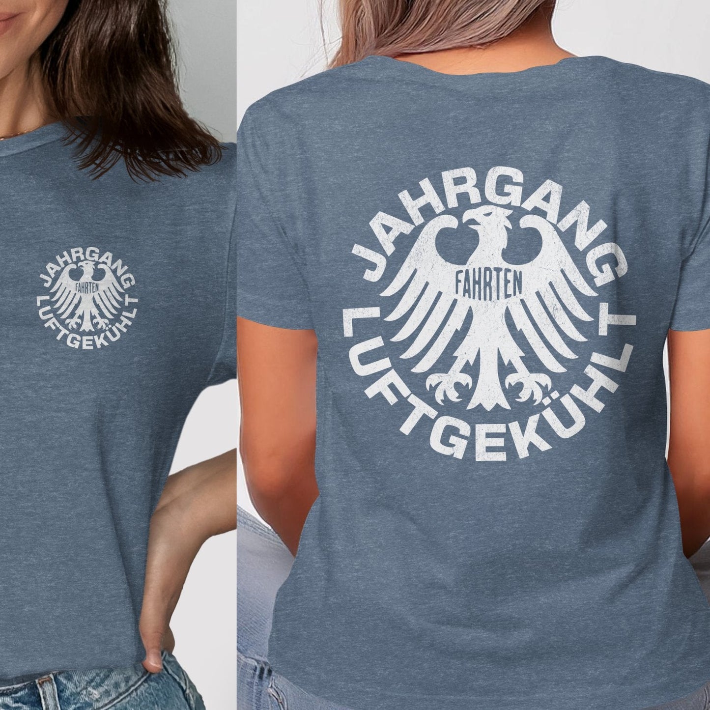 Vintage Jahrgang Luftgekühlt Fahrten T-shirt product