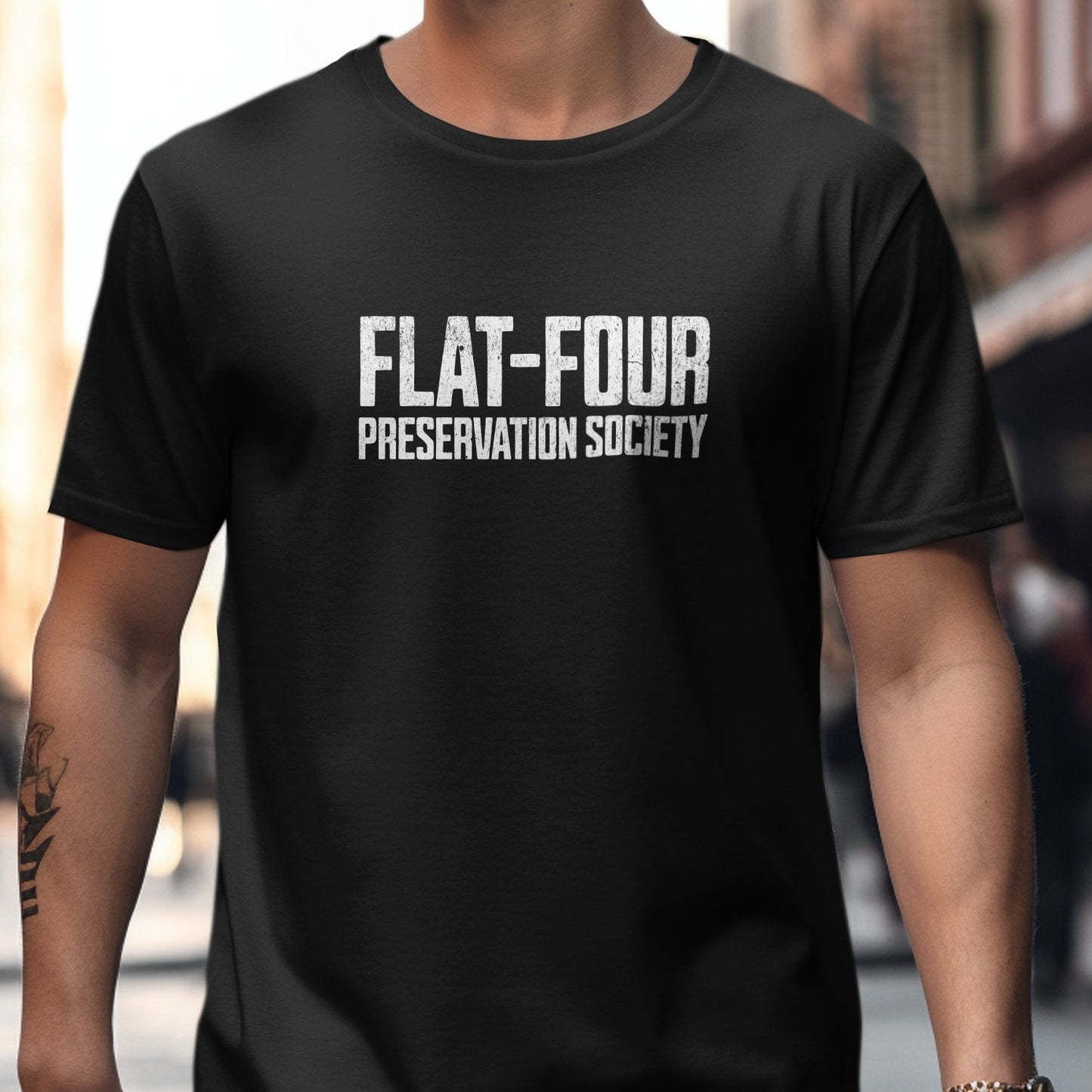 Flat-Four Preservation Society Graphic T-shirt product