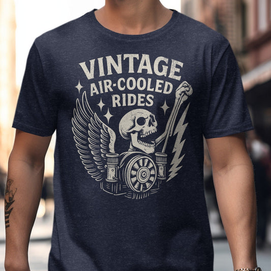 Vintage Air-Cooled Rides Graphic T-Shirt product