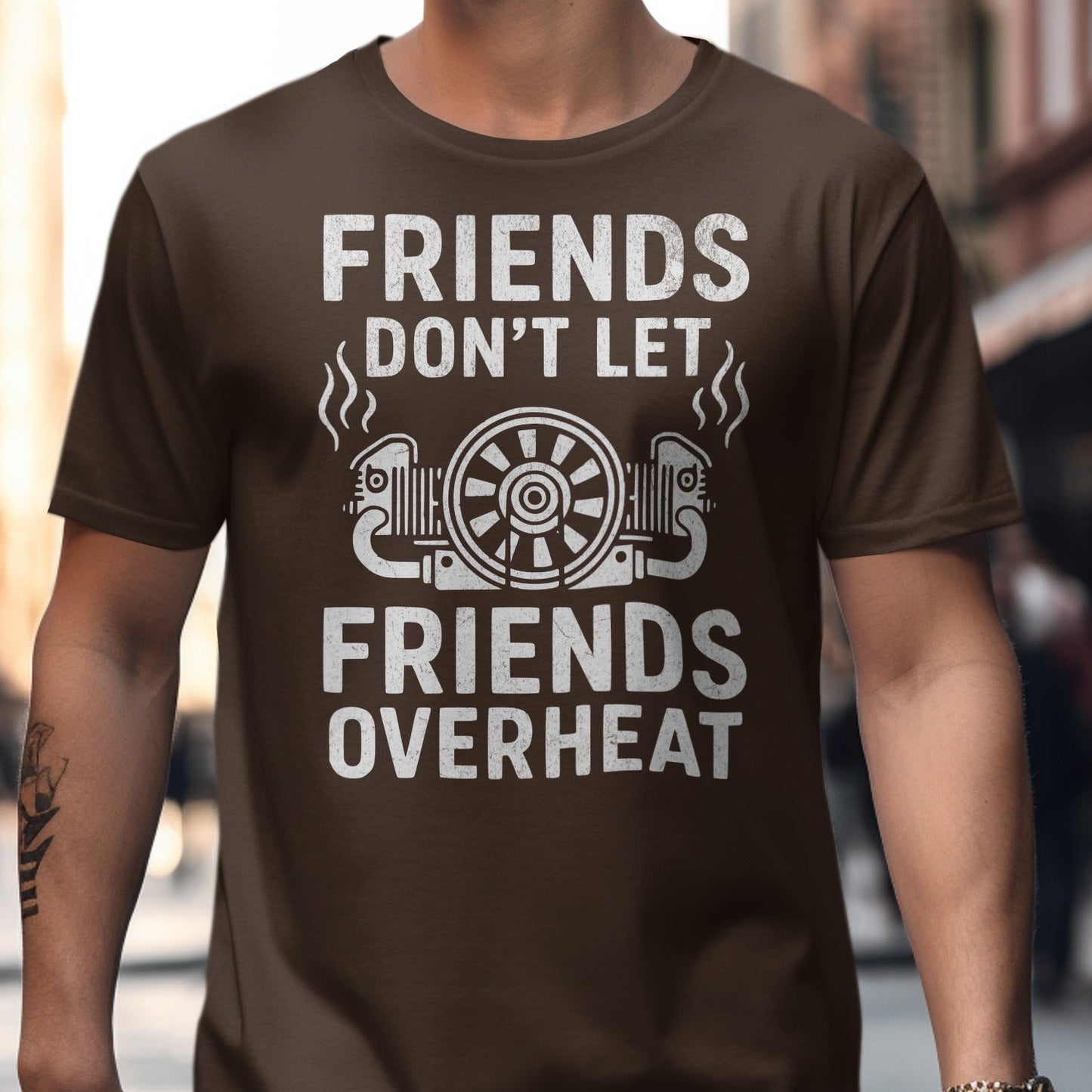 Friends Don't Let Friends Overheat product type