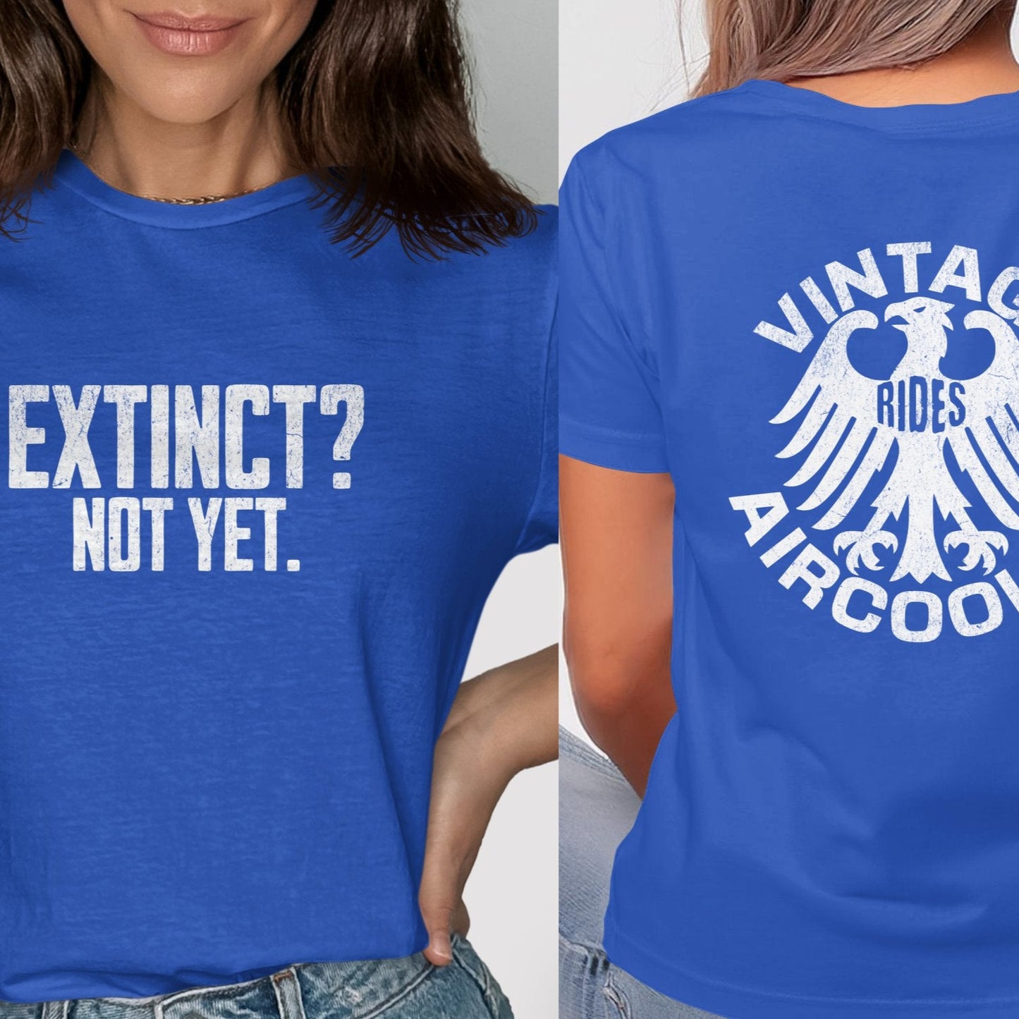 Extinct Not Yet Vintage Rides Aircooled T-shirt product