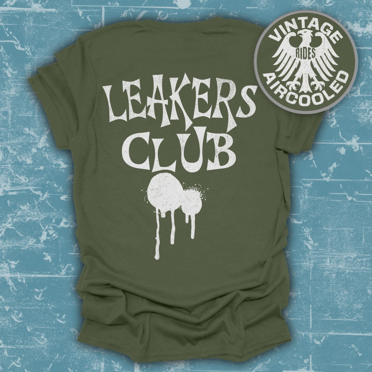Leakers Club Vintage Rides Aircooled TShirt product type