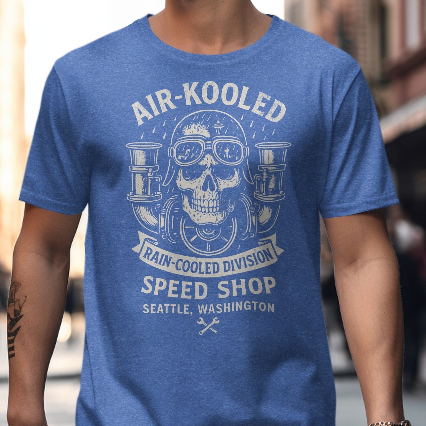 Air-Kooled Speed Shop Seattle Washington T-shirt product