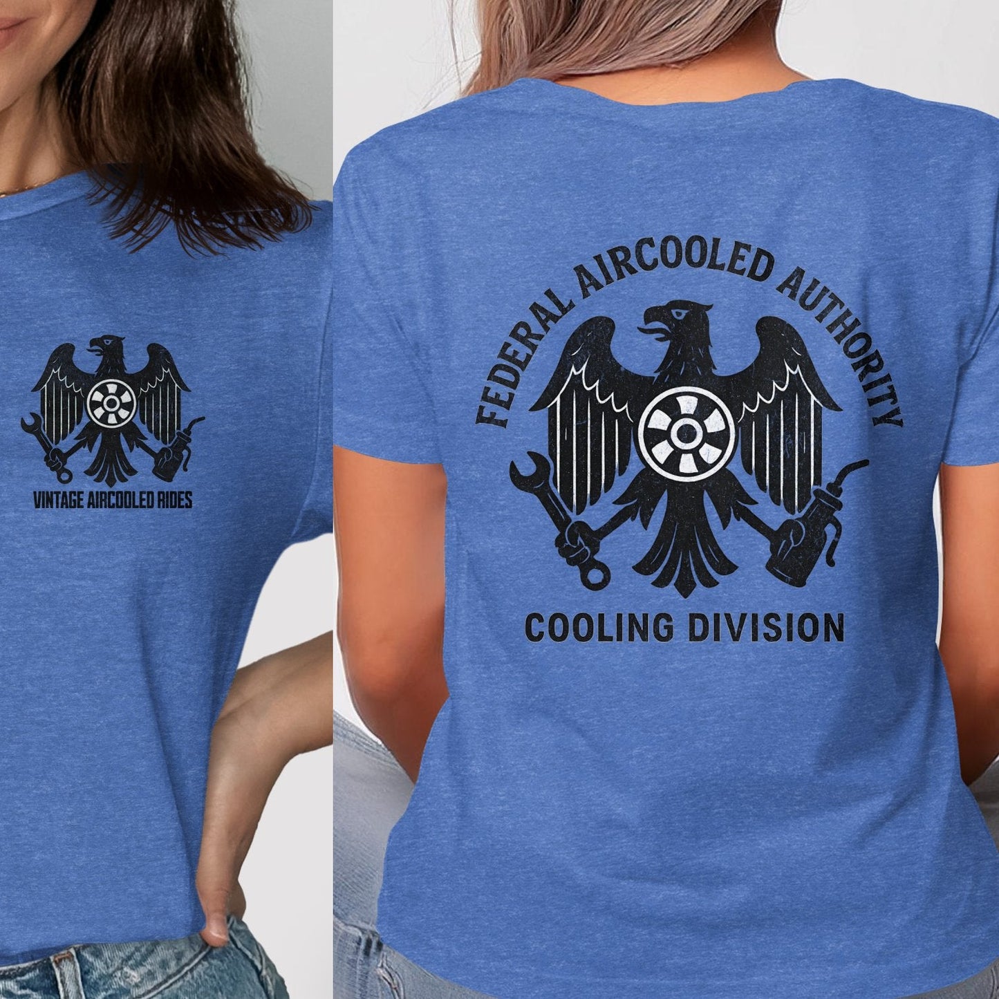 Vintage Aircooled Rides Cooling Division T-shirt product
