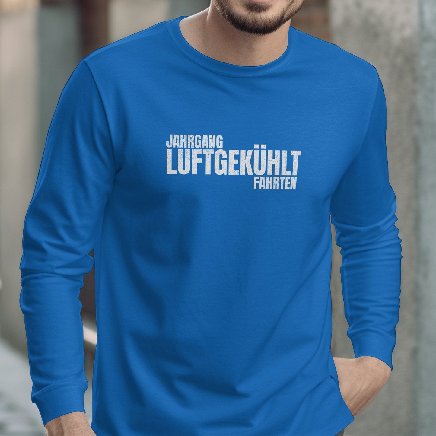 Jahrgang Luftgekühlt Fahrten Printed Long Sleeve product