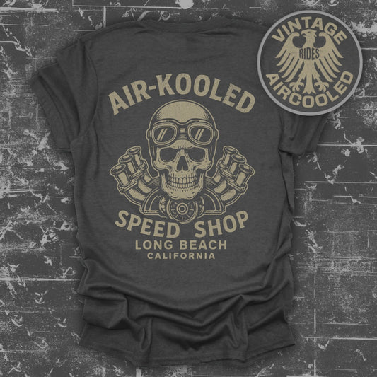 Air-Kooled Speed Shop Long Beach California T-shirt product type