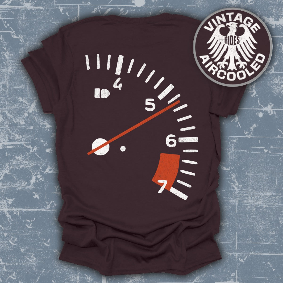 Vintage Rides Aircooled Speedometer T-shirt product