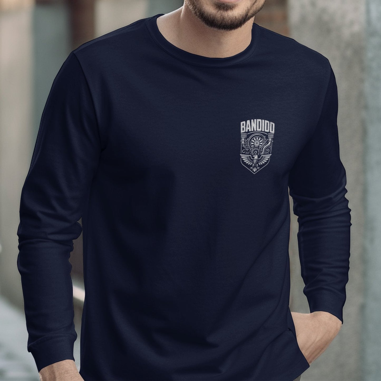 Bandido Graphic Long Sleeve Crewneck Shirt product