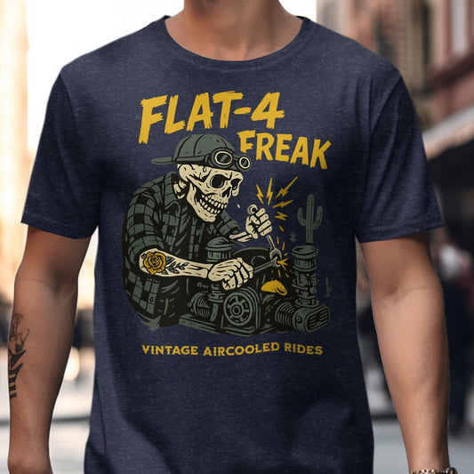 Flat-4 Freak Vintage Aircooled Rides T-shirt product