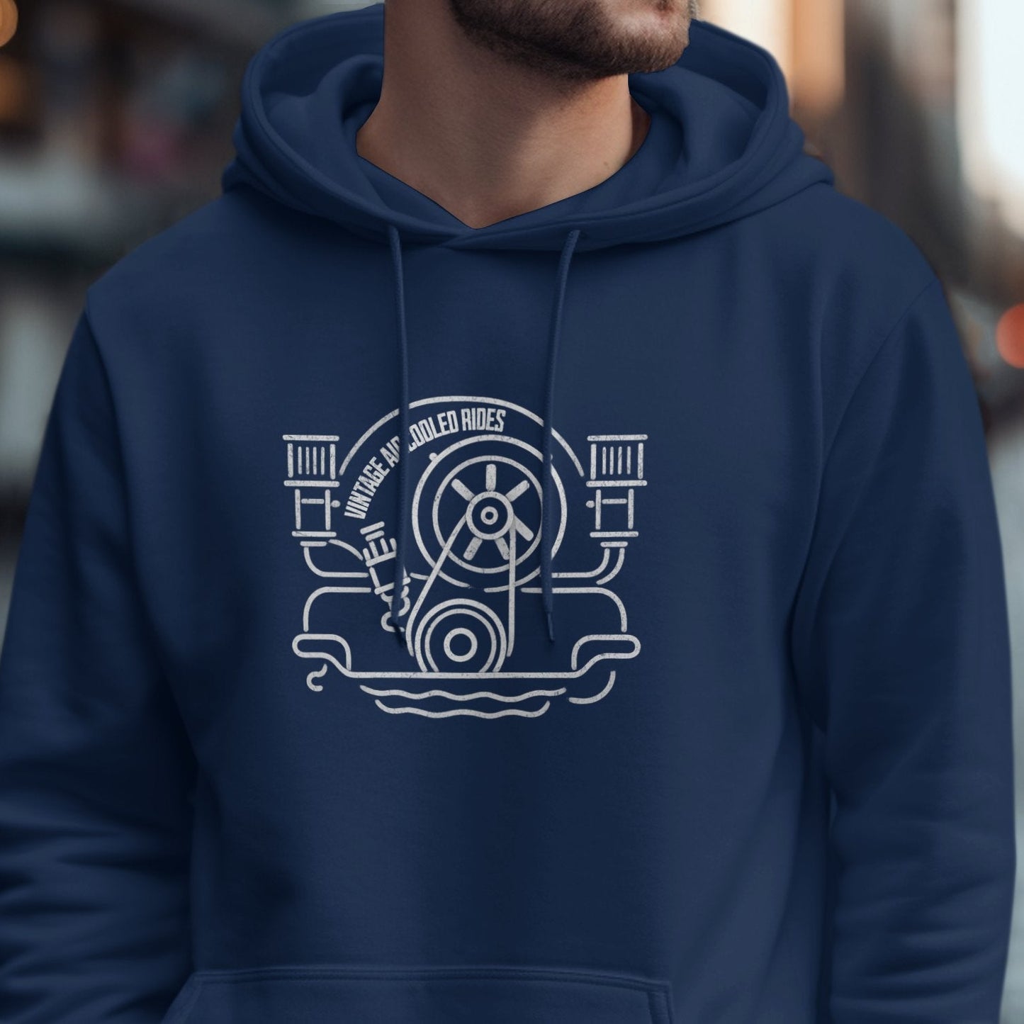 Unique Graphic Printed Hoodie for Cool Rides product type