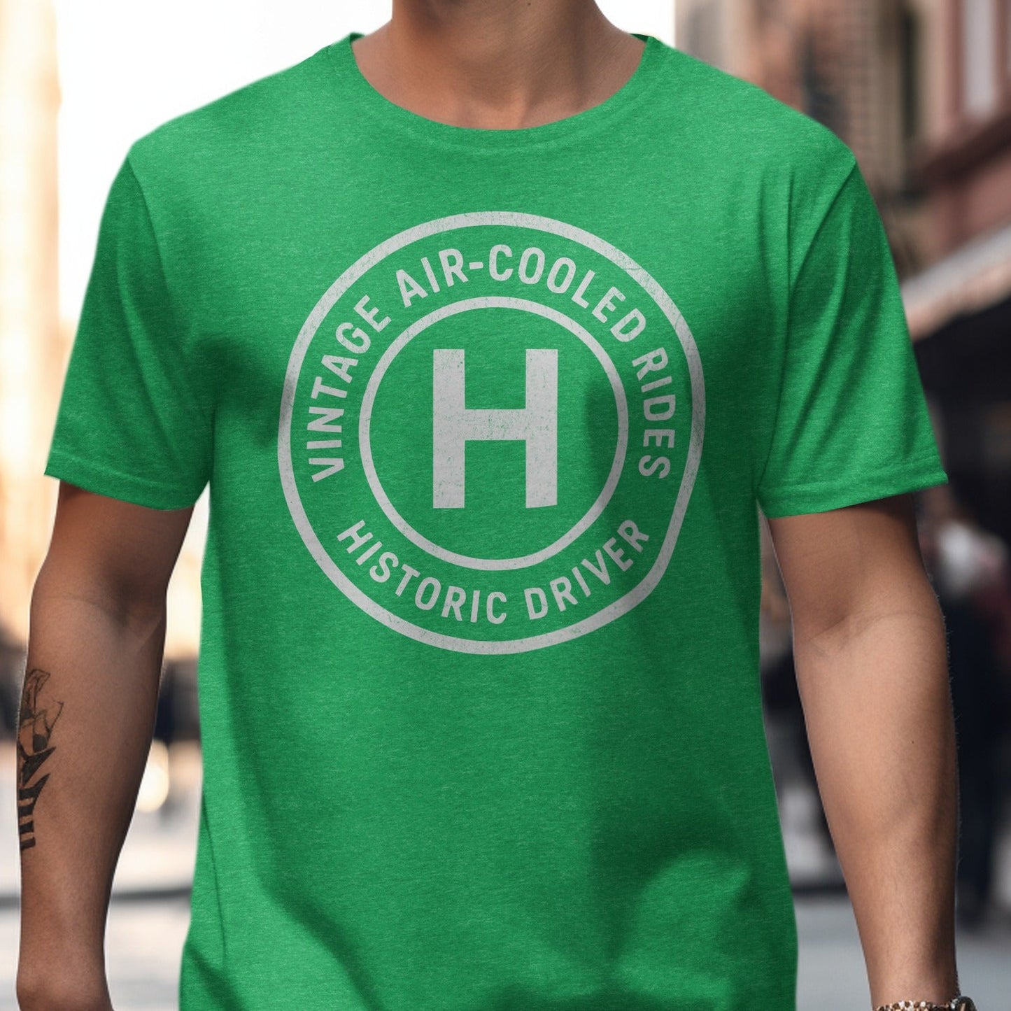 Vintage Air-Cooled Rides Historic Driver T-shirt product type