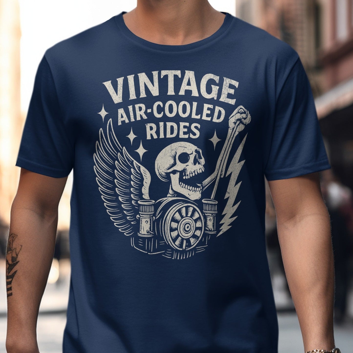 Vintage Air-Cooled Rides Graphic Tee product