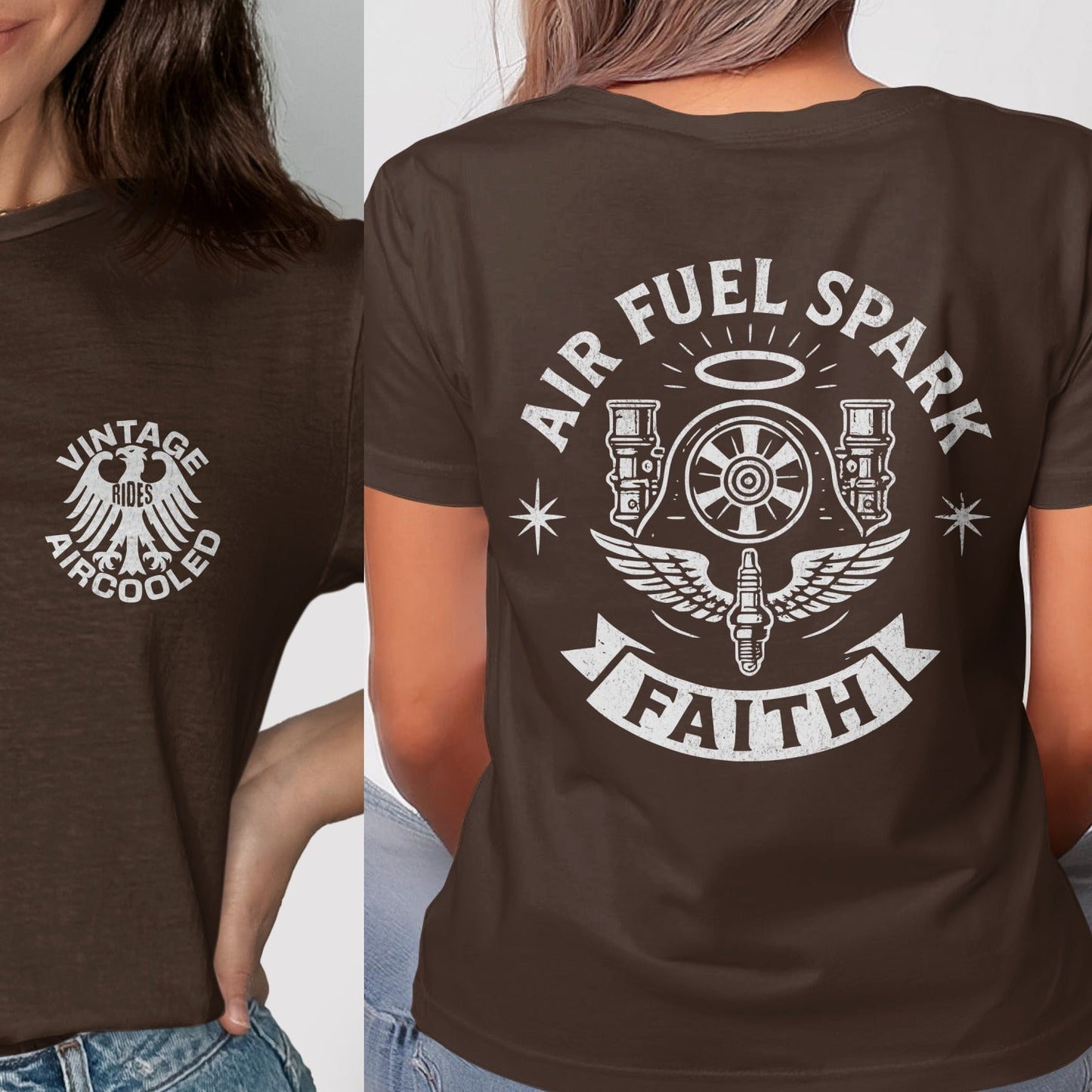 Vintage Aircooled Air Fuel Spark Faith t-shirt product
