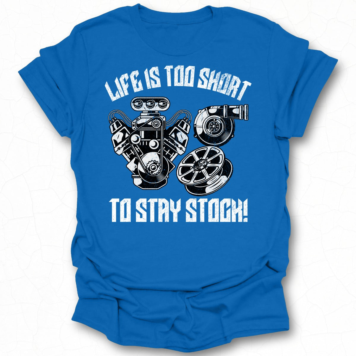 Life Is Too Short To Stay Stock Graphic Tee