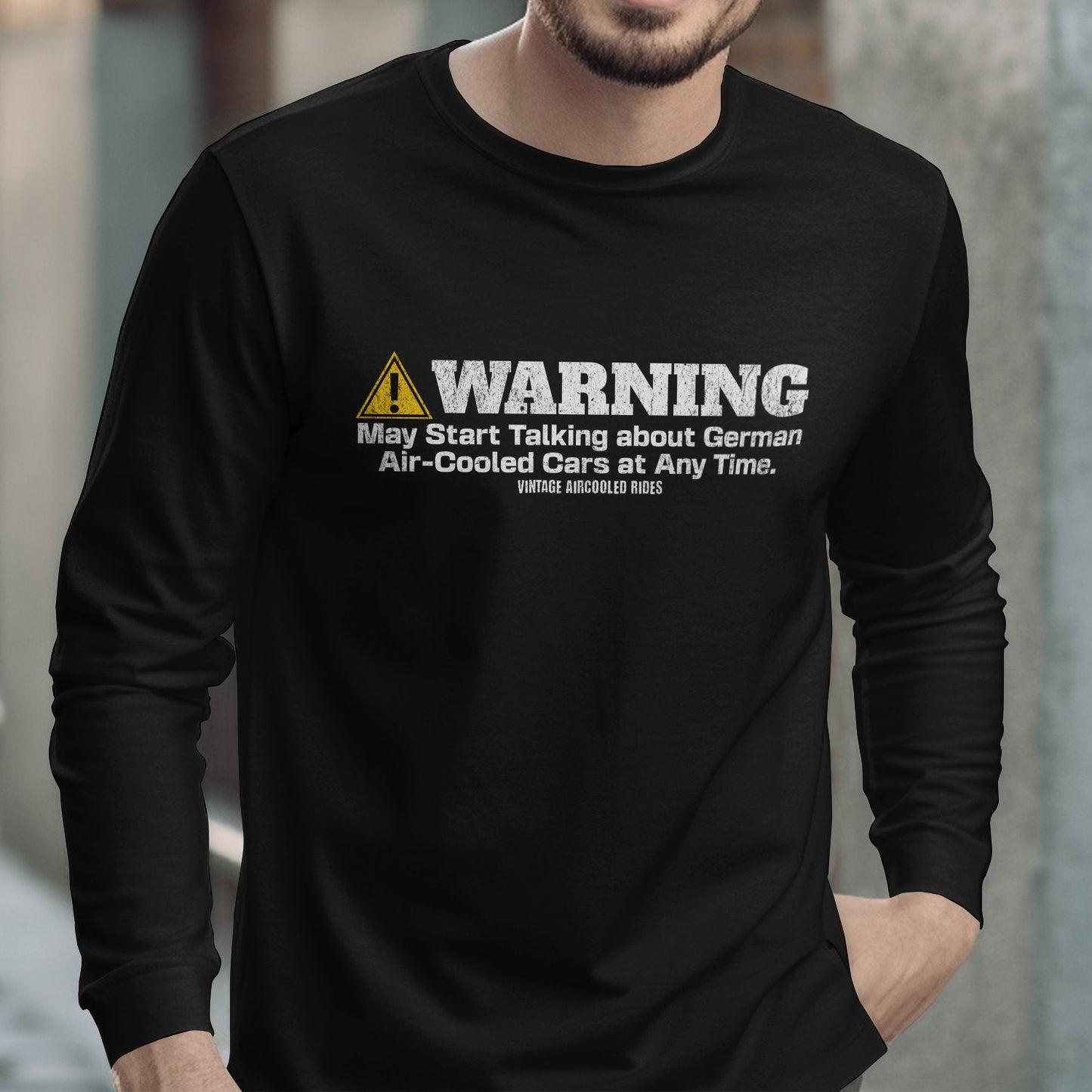 Warning German Air-Cooled Cars Vintage Vehicles product