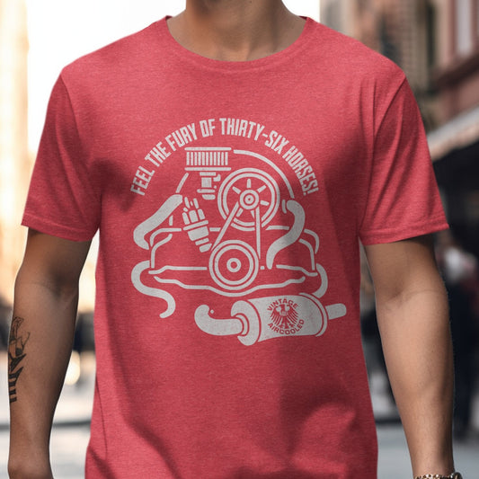 Feel the Fury of Thirty Six Horses T-shirt product