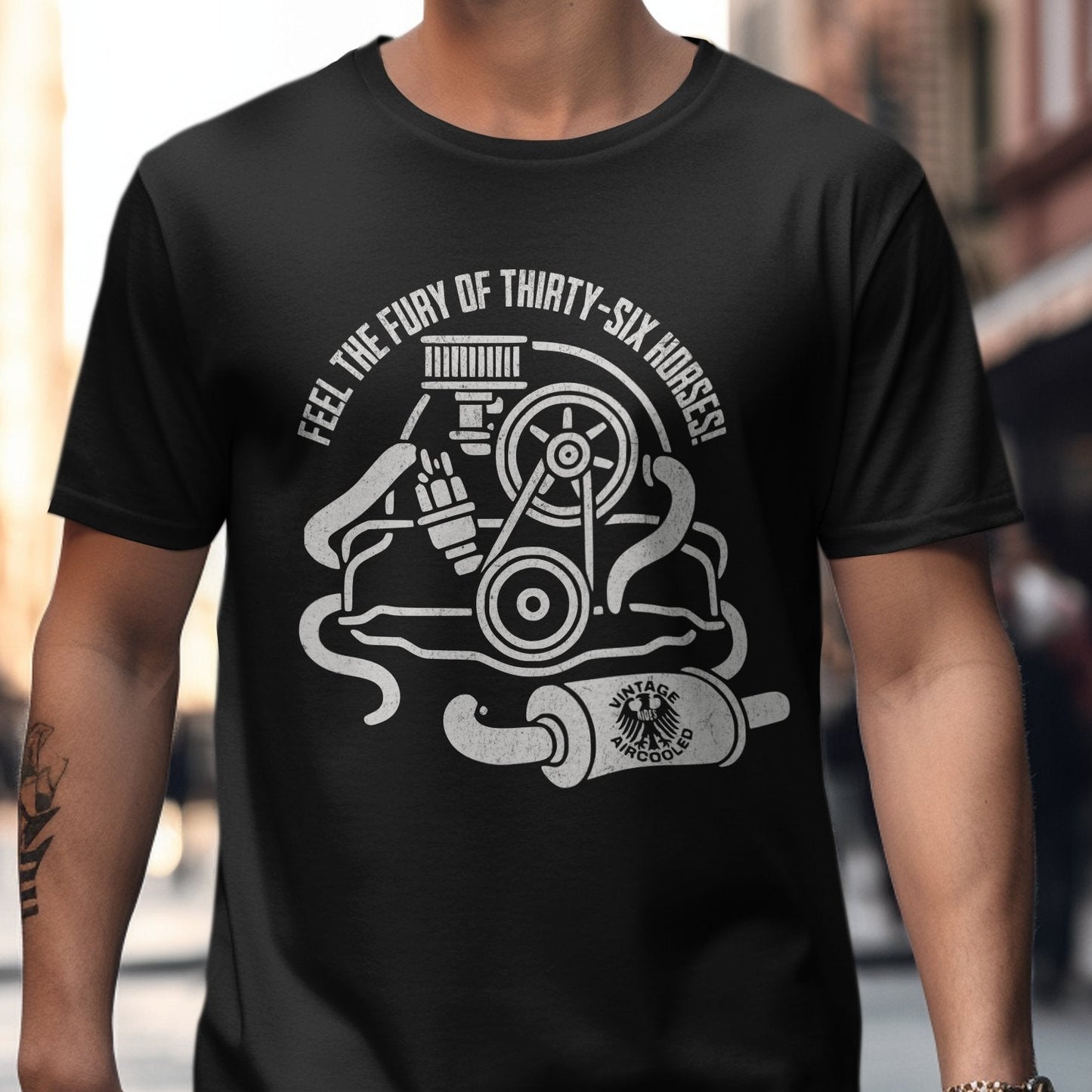 Feel the Fury of Thirty-six Horses T-shirt product