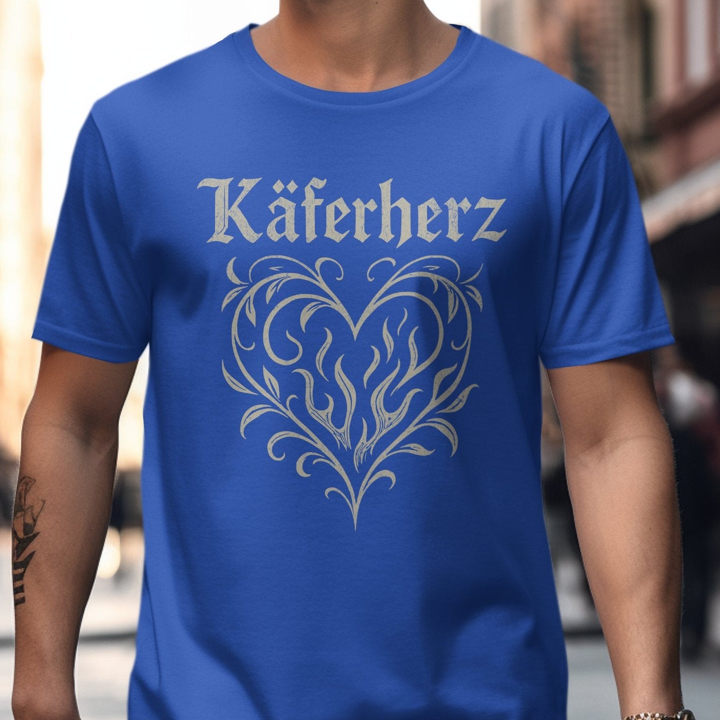 Käferherz Heart Design Printed T-shirt product