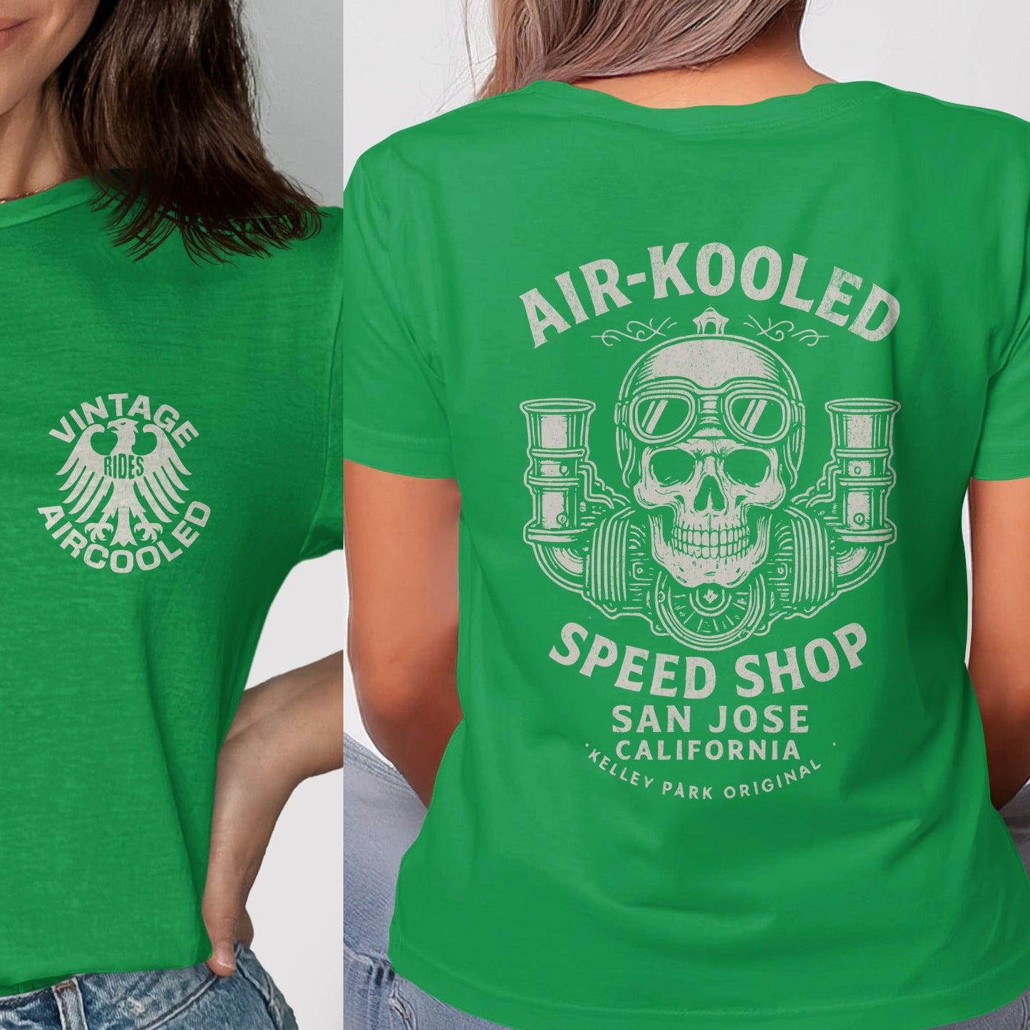 Vintage Aircooled Design Graphic Tee Shirt product type