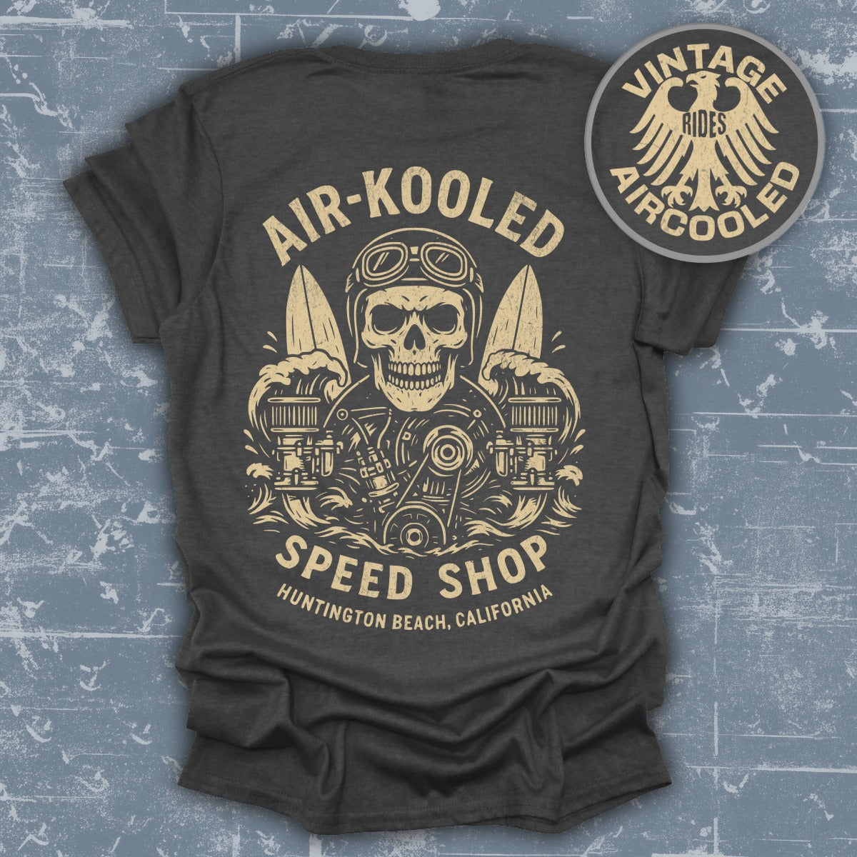 Air-Kooled Speed Shop T-Shirt Vintage Rides Product