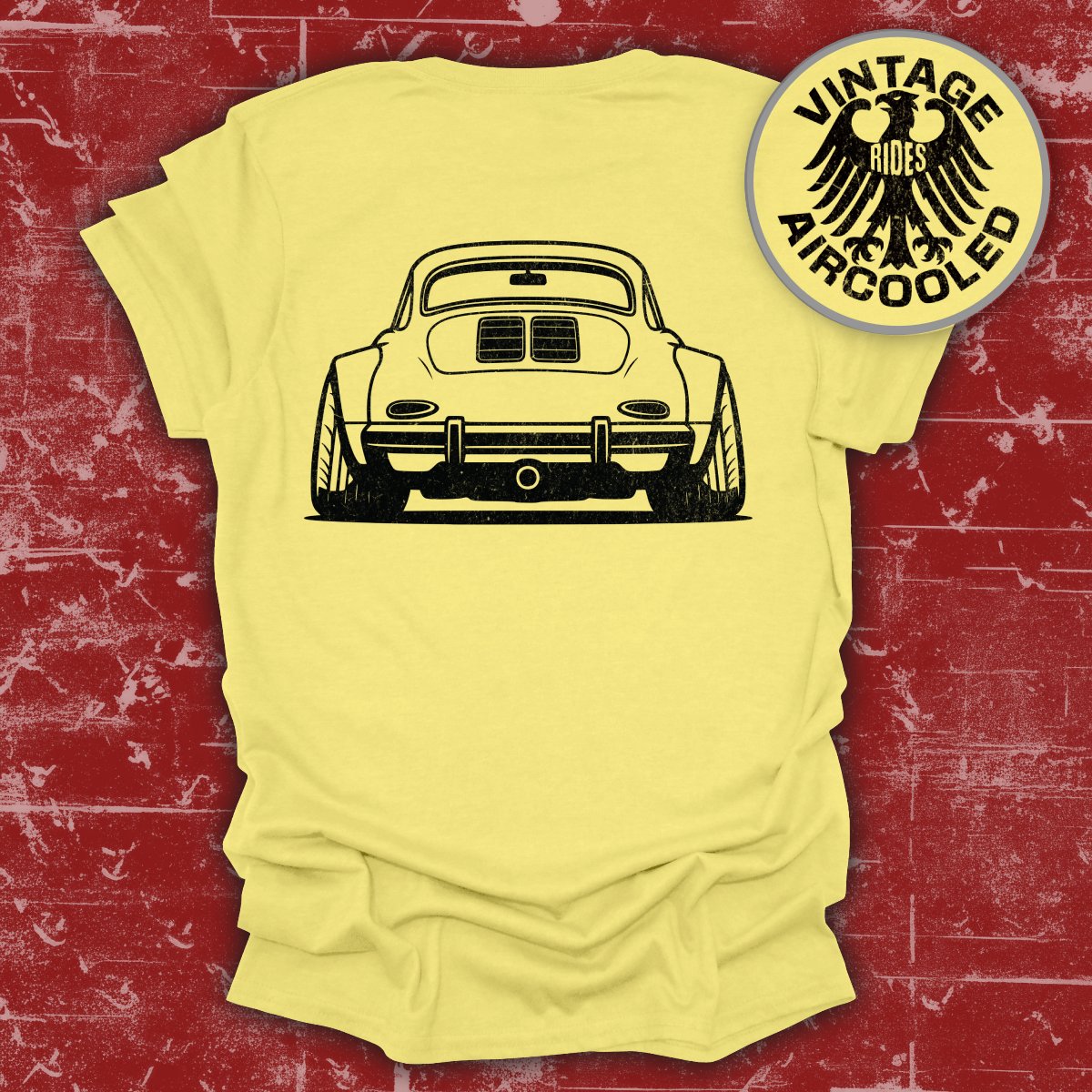 Vintage Rides Aircooled Graphic T-Shirt product