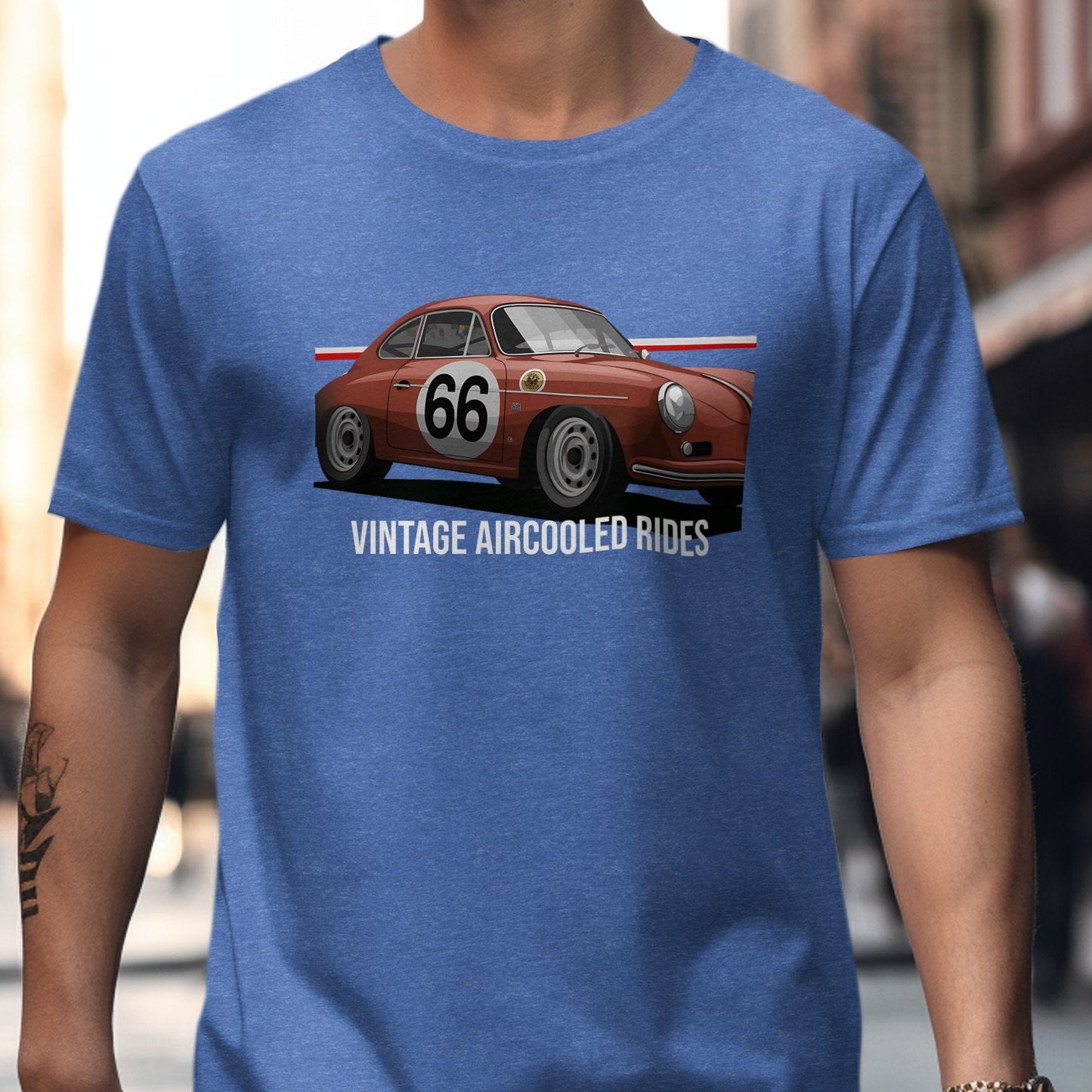 Vintage Aircooled Rides Graphic T-shirt product