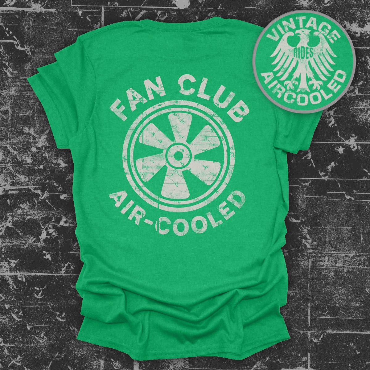 Fan Club Air-Cooled Vintage Rides Graphic T-shirt
