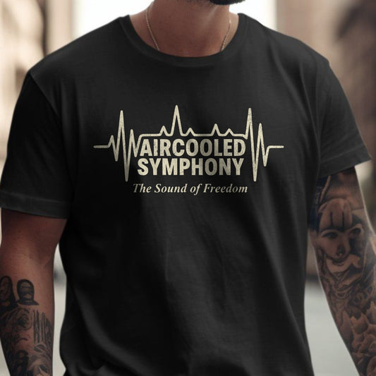 Aircooled Symphony The Sound of Freedom T-shirt