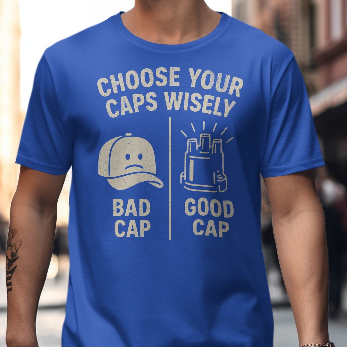 Choose Your Caps Wisely Bad Cap Good Cap product