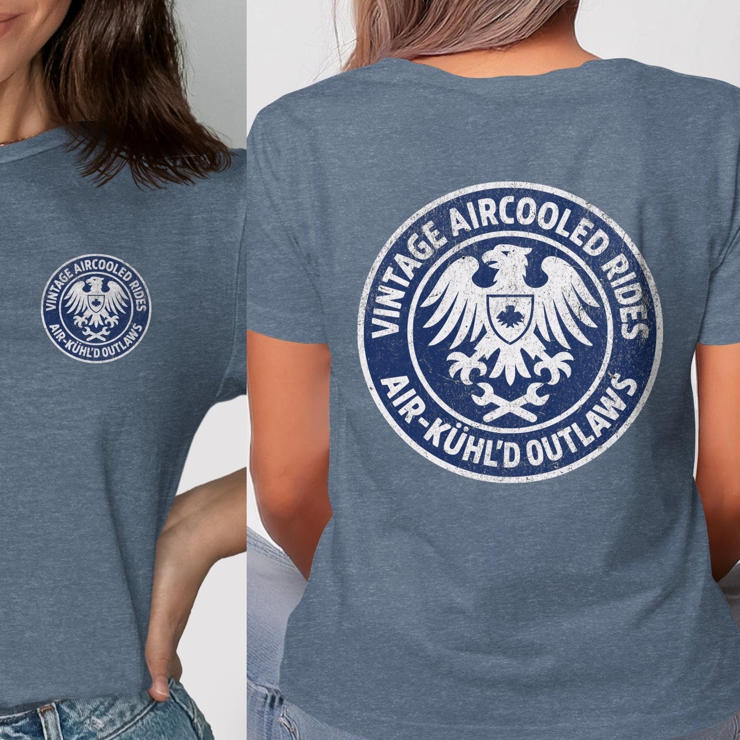 Vintage Aircooled Rides Air-Kuhld Outlaw's T-shirt product