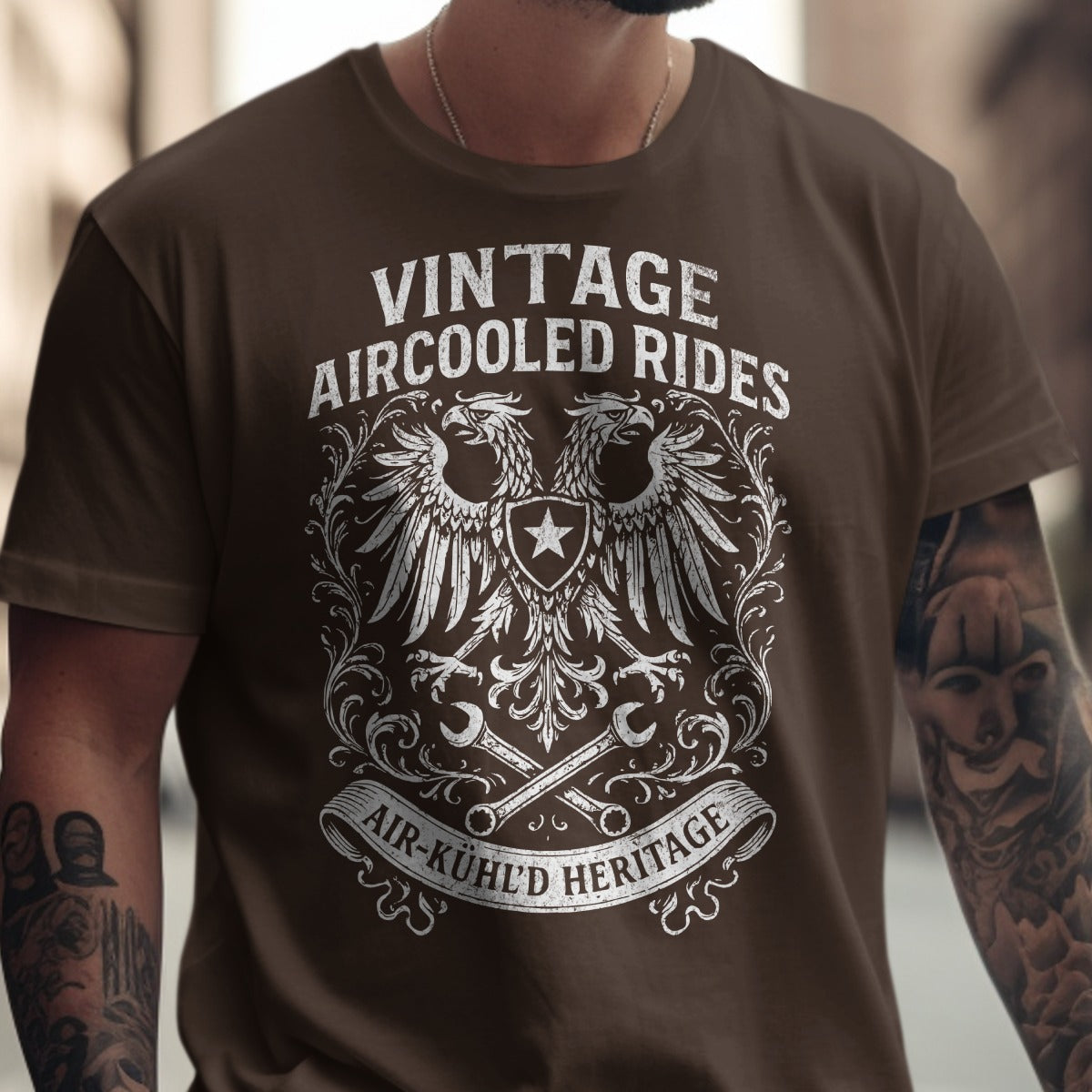 Vintage Aircooled Rides Air-Kühl'd Heritage Shirt