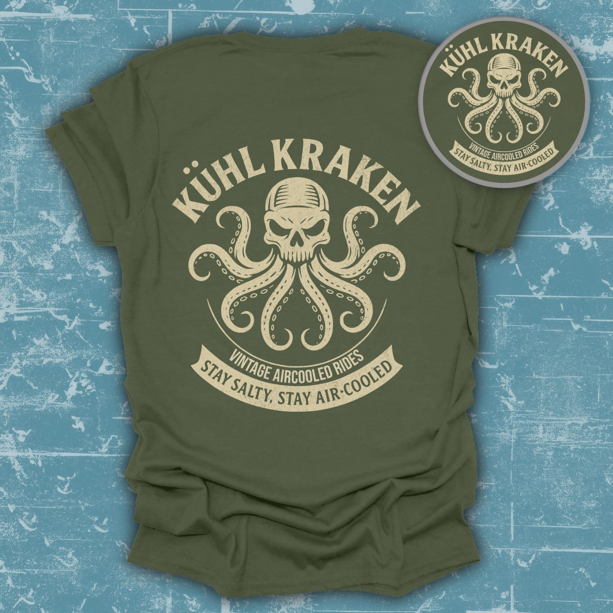 KÜHL KRAKEN Vintage Aircooled Rides Graphic Tee product type