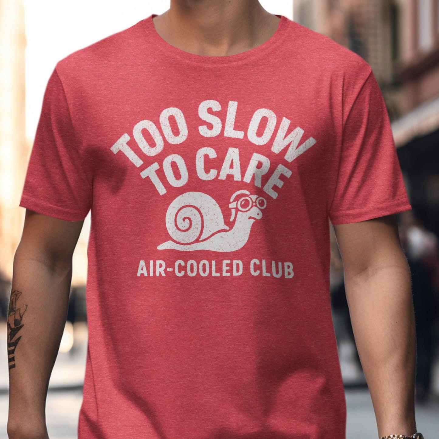 Too Slow to Care Air-Cooled Club T-shirt product