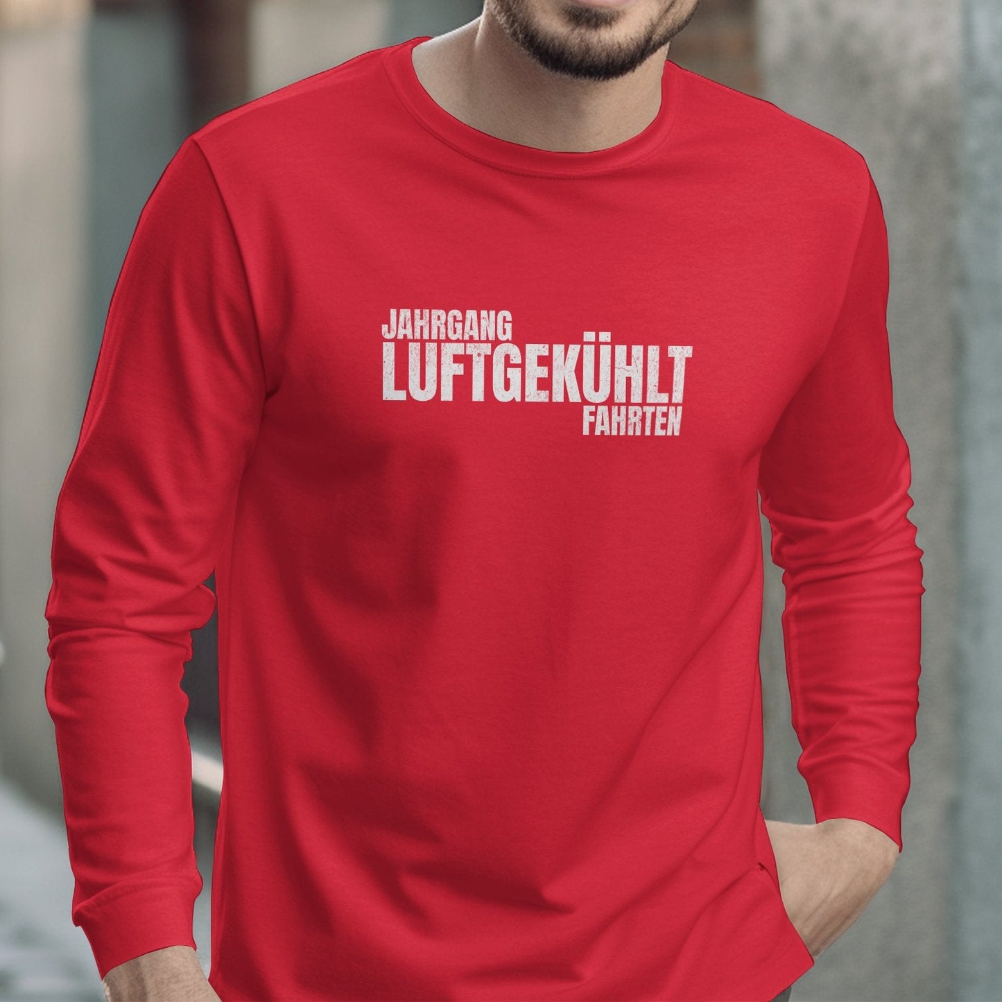 Vintage Style Jahrgang Luftgekuhlt Fahren Shirt product type