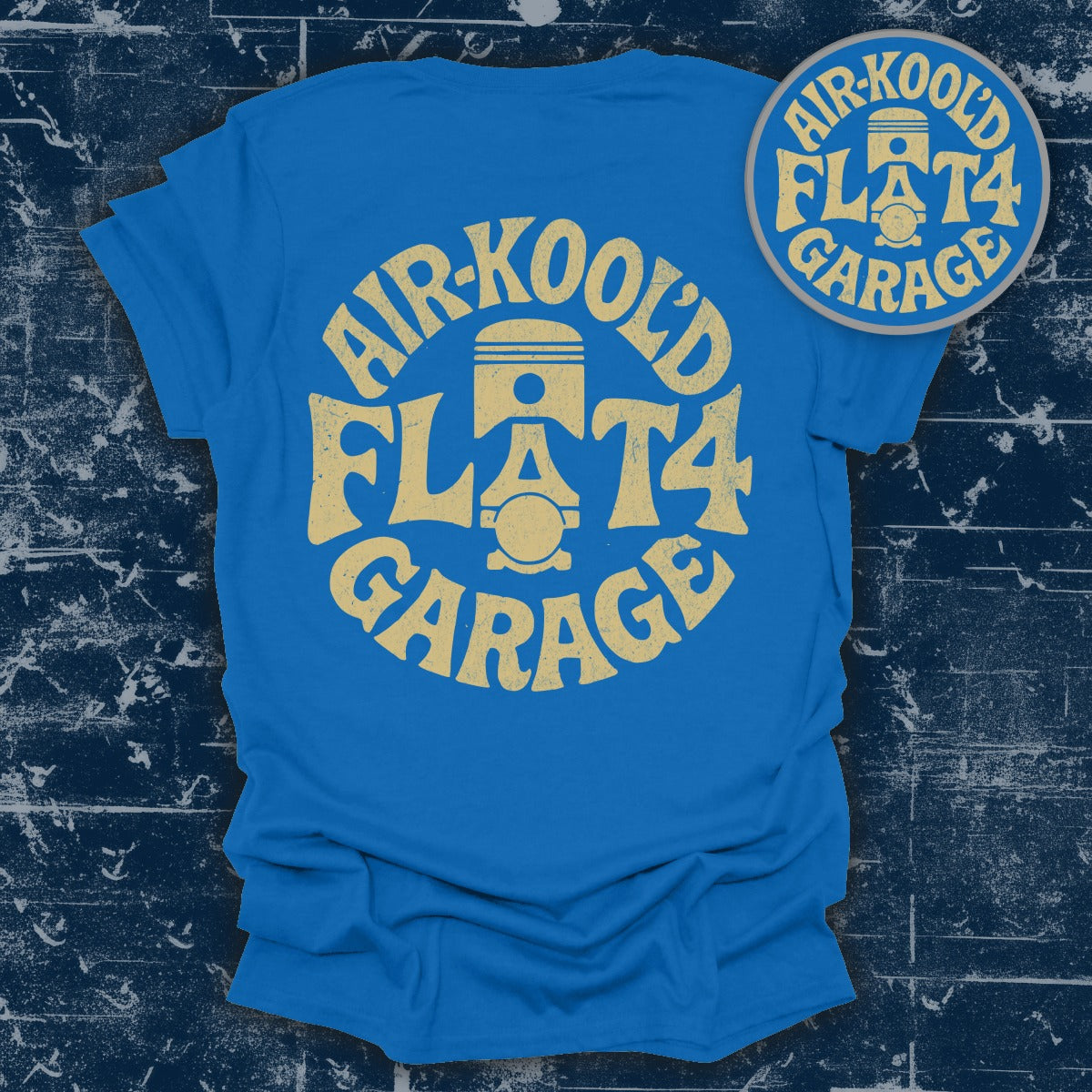 Air-Kool'd Flat 4 Garage Graphic T-Shirt product